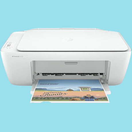 Hp Deskjet 2320 All-in-One Inkjet Printer + Cable – White  - KWT Tech Mart
