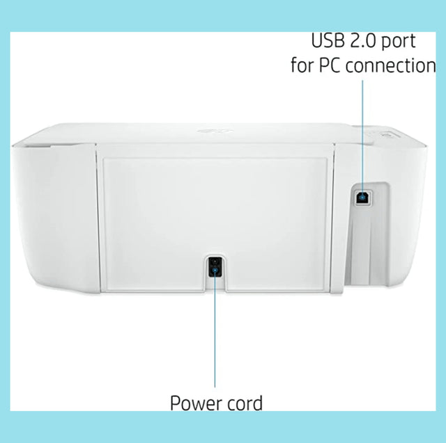 Hp Deskjet 2320 All-in-One Inkjet Printer + Cable – White  - KWT Tech Mart
