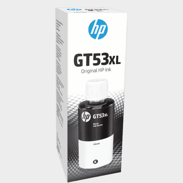 HP GT53XL 135ml Black Original Ink Toner Bottle  - KWT Tech Mart