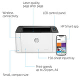 HP LaserJet 107w Wifi Monochrome Laser Printer – White  - KWT Tech Mart