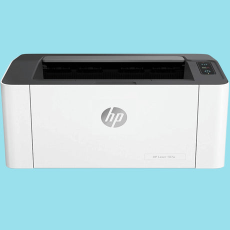 HP LaserJet 107w Wifi Monochrome Laser Printer – White  - KWT Tech Mart