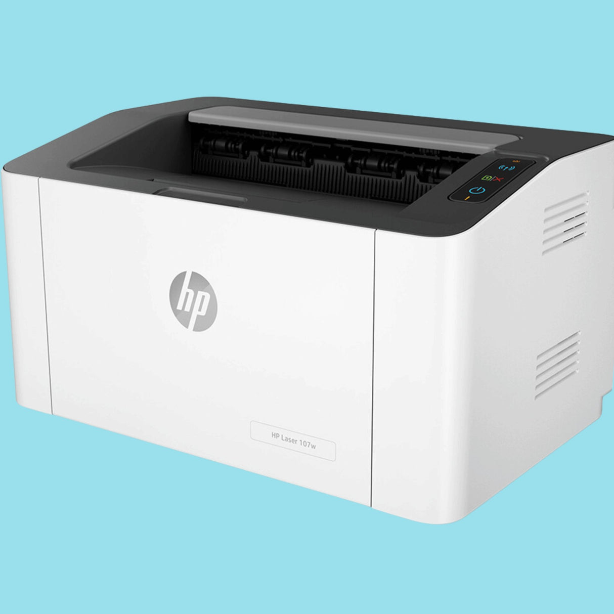 HP LaserJet 107w Wifi Monochrome Laser Printer – White  - KWT Tech Mart