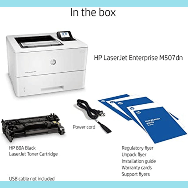 HP LaserJet Enterprise M507dn Monochrome Printer  - KWT Tech Mart