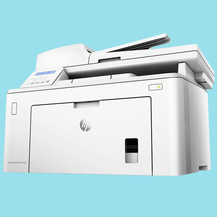 HP LaserJet Pro M227sdn All-In-One Duplex Printer, White  - KWT Tech Mart