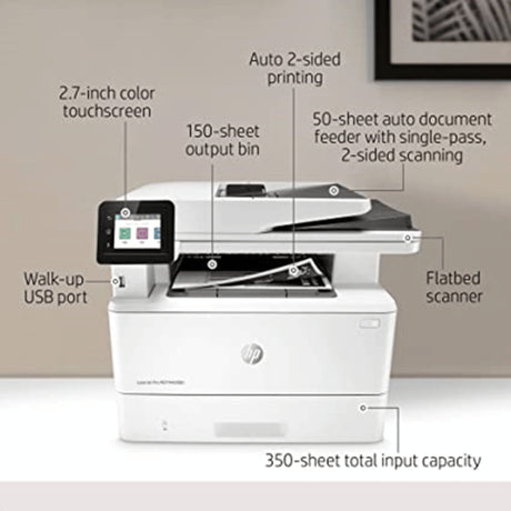 HP LaserJet Pro MFP M428fdn Monochrome All-in-One Printer  - KWT Tech Mart