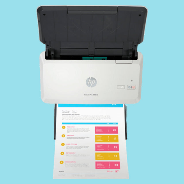 HP Scanjet Pro 2000 s2 Sheet-Feed Scanner (6FW06A)  - KWT Tech Mart