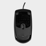 Hp X500 Precision Optical Wired USB Mouse – Black  - KWT Tech Mart