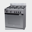 Indesit Cooker 60x60cm, 4Gas + Oven and Grill I6TG1G(X)GH/EX - KWT Tech Mart