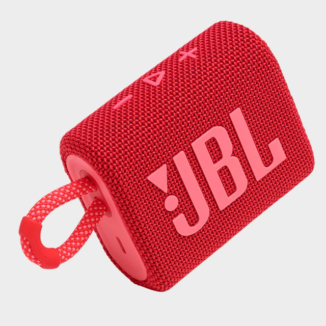 JBL Go 3, Waterproof Wireless Ultra Portable Speaker – Red - KWT Tech Mart