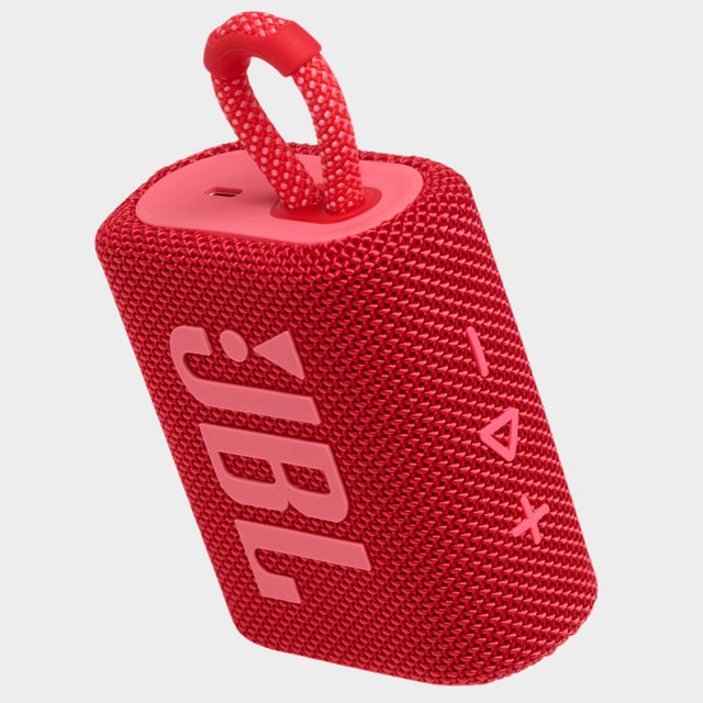 JBL Go 3, Waterproof Wireless Ultra Portable Speaker – Red - KWT Tech Mart