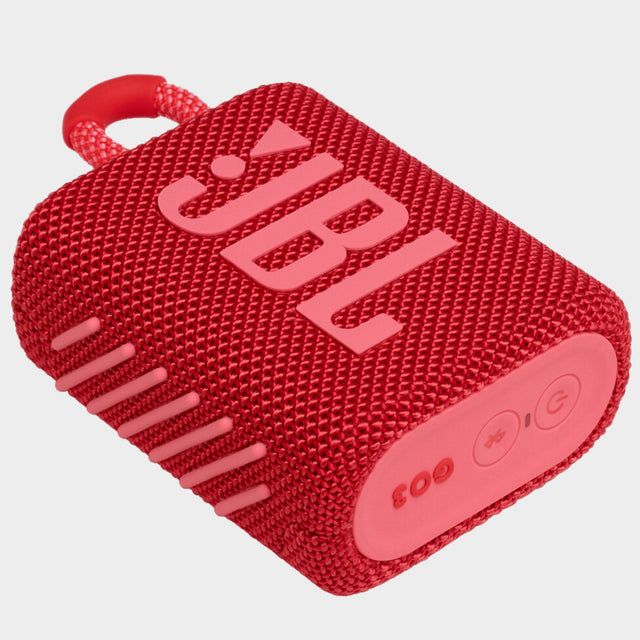 JBL Go 3, Waterproof Wireless Ultra Portable Speaker – Red - KWT Tech Mart