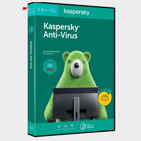 Kaspersky Antivirus 2020 - 1PC + 1 Year - KWT Tech Mart