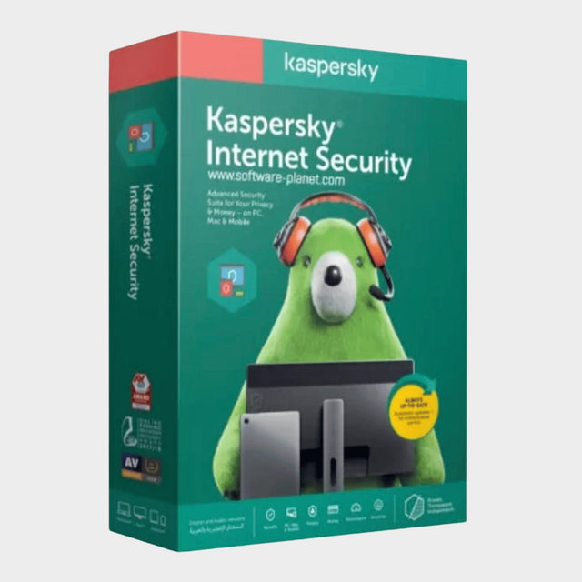 Kaspersky Internet Security Antivirus Multi-Device 2020 - 3 Devices, 1 Year  - KWT Tech Mart