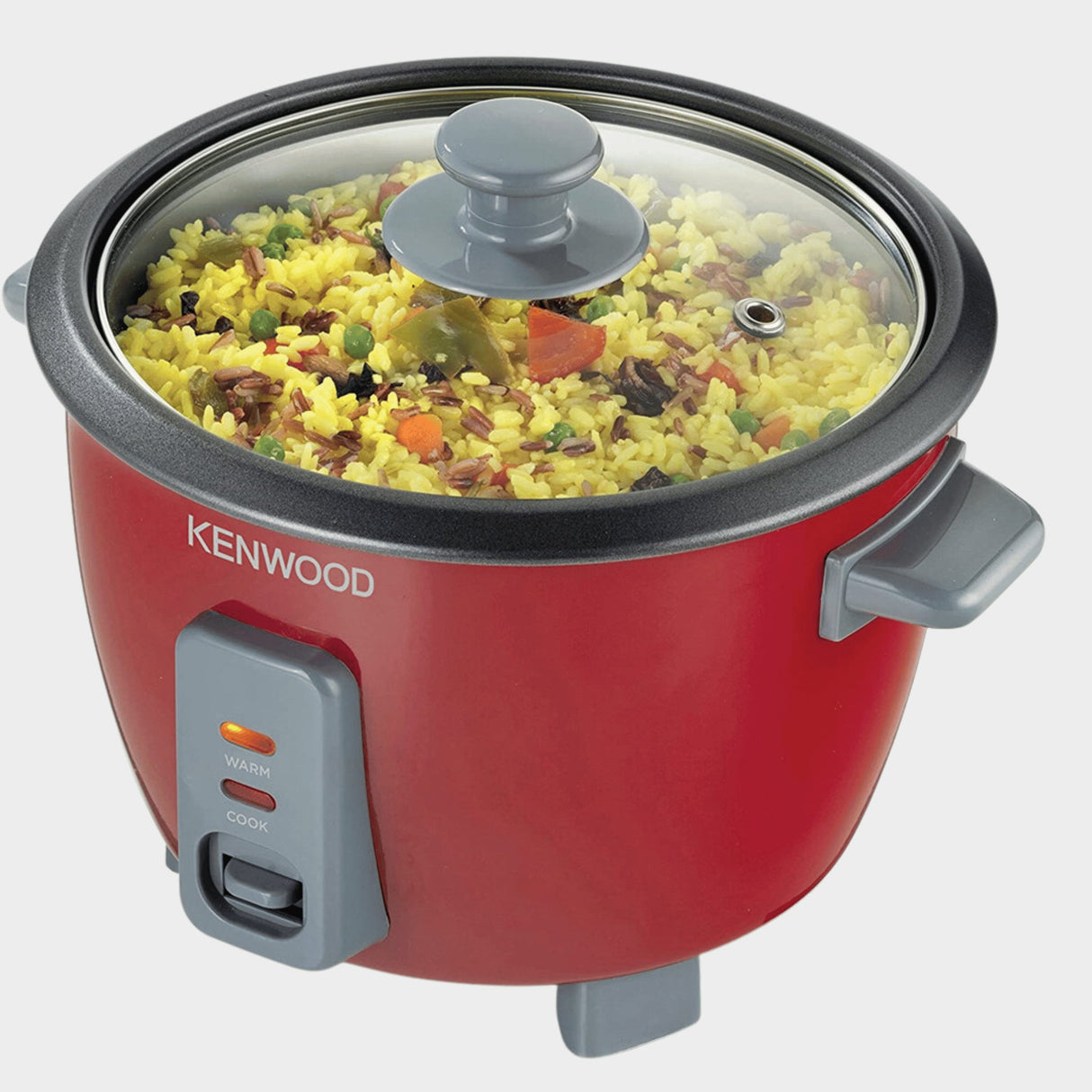Kenwood 2-in-1 Rice Cooker with Steamer RCM30 - Red - KWT Tech Mart