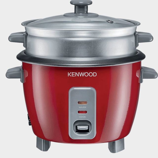 Kenwood 2-in-1 Rice Cooker with Steamer RCM30 - Red - KWT Tech Mart