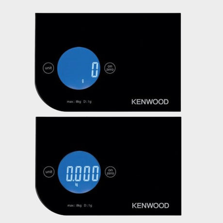 Kenwood 5g 8kg Kitchen Scale, Touch Control WEP50 - Black - KWT Tech Mart