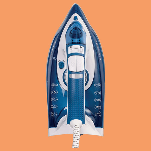 Kenwood Steam Iron STP75, 2600W, Ceramic Soleplate - Blue - KWT Tech Mart