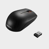 Lenovo 300 Wireless Compact Mouse, Black - KWT Tech Mart