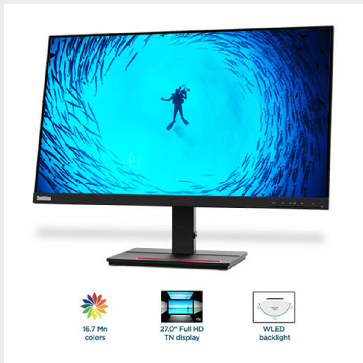 Shop now for the Lenovo ThinkVision S27e-20 27" FHD Monitor at KWT Tech Mart! Unbeatable price of UGX 1,620,000 – Crystal-clear display meets value!