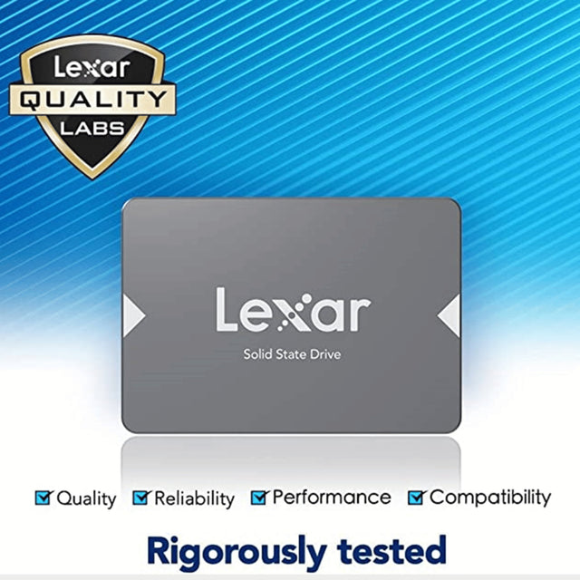 Lexar NS100 256GB SSD - 2.5” SATA III (6 GB/s) High Quality  - KWT Tech Mart