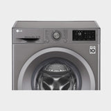 LG 6kg Front Load Washer, 6 Motion Direct Drive, F2J5NNP7S - KWT Tech Mart