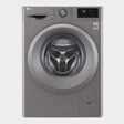LG 6kg Front Load Washer, 6 Motion Direct Drive, F2J5NNP7S - KWT Tech Mart