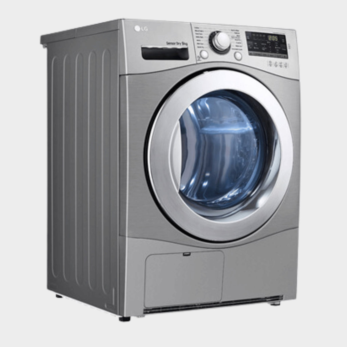 LG 9kg Front Loader Dryer RC9066, Sensor Dry - Dark Silver - KWT Tech Mart