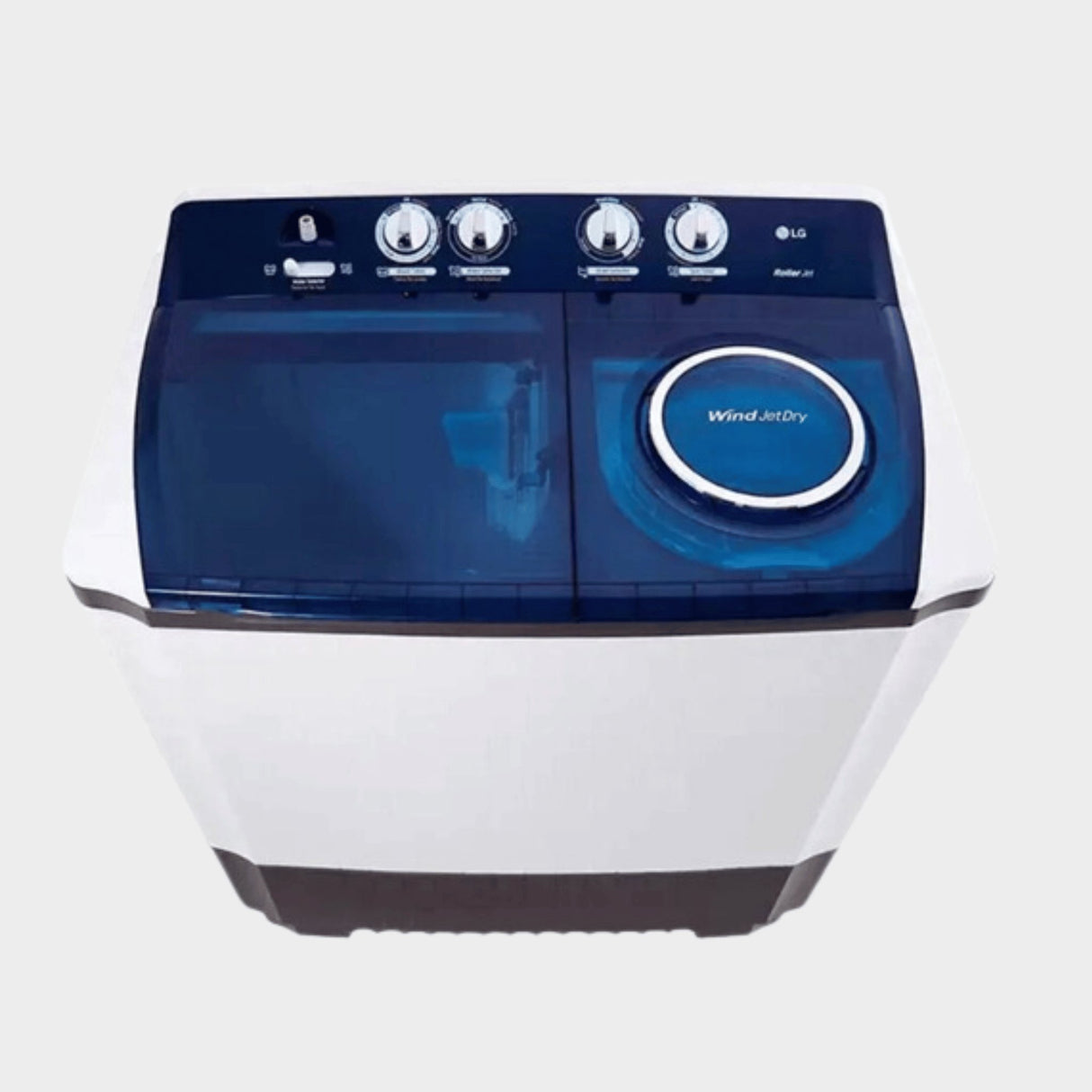 LG 13kg Wash /13kg Spin TwinTub Washing Machine  P1761RWNBL - KWT Tech Mart