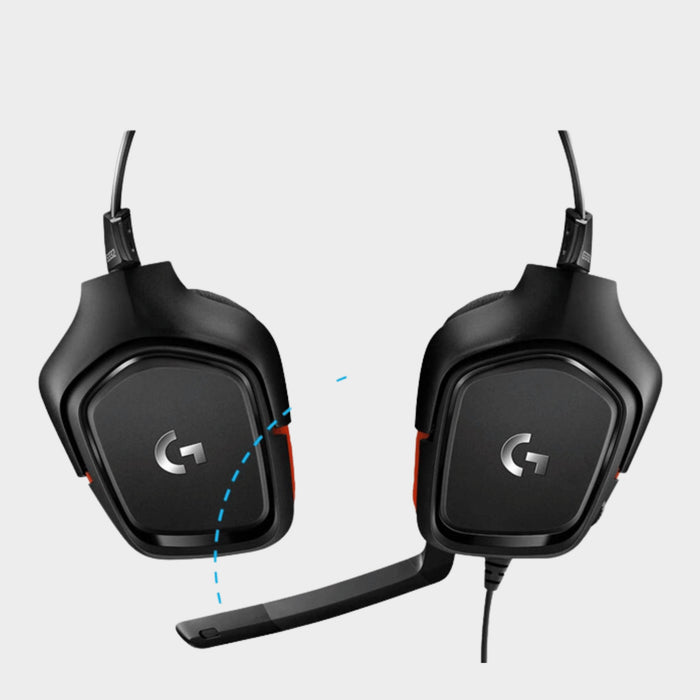 Logitech G332 Wired Gaming Headset – Black | KWT Tech Mart