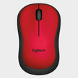 Logitech M-220 Silent Wireless Mouse – Red - KWT Tech Mart