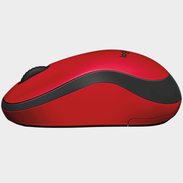 Logitech M-220 Silent Wireless Mouse – Red - KWT Tech Mart