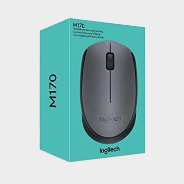 Logitech M170 Wireless Mouse, 2.4 GHz with USB Nano Receiver  - KWT Tech Mart