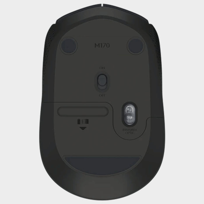 Logitech M171 Wireless Optical Mouse, Black - KWT Tech Mart