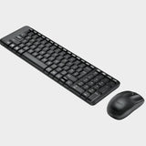 Logitech MK220 Wireless Keyboard & Mouse Combo – Black  - KWT Tech Mart