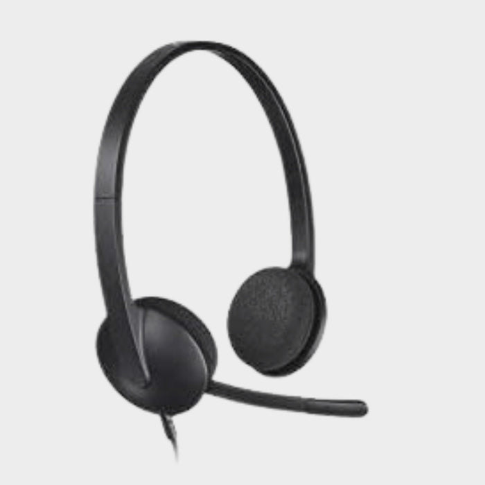 Logitech USB Headset H340, Stereo, for Windows and Mac Black - KWT Tech Mart