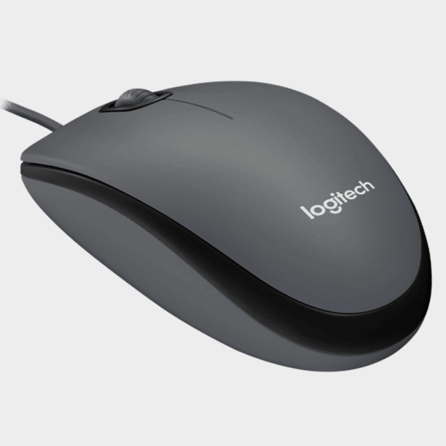Logitech Wired Mouse M90 Black USB - KWT Tech Mart