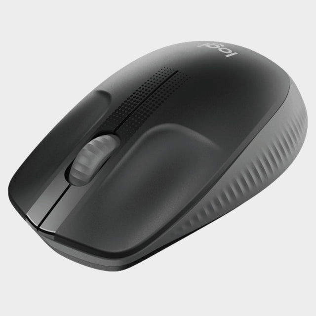 Logitech Wireless Mouse M190, Black/Grey - KWT Tech Mart