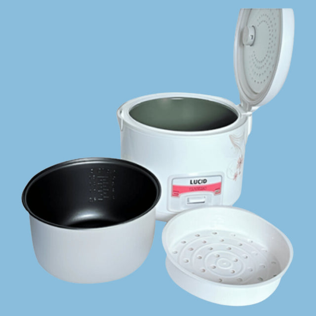 Lucid Rice Cooker LERC-700W, White - KWT Tech Mart
