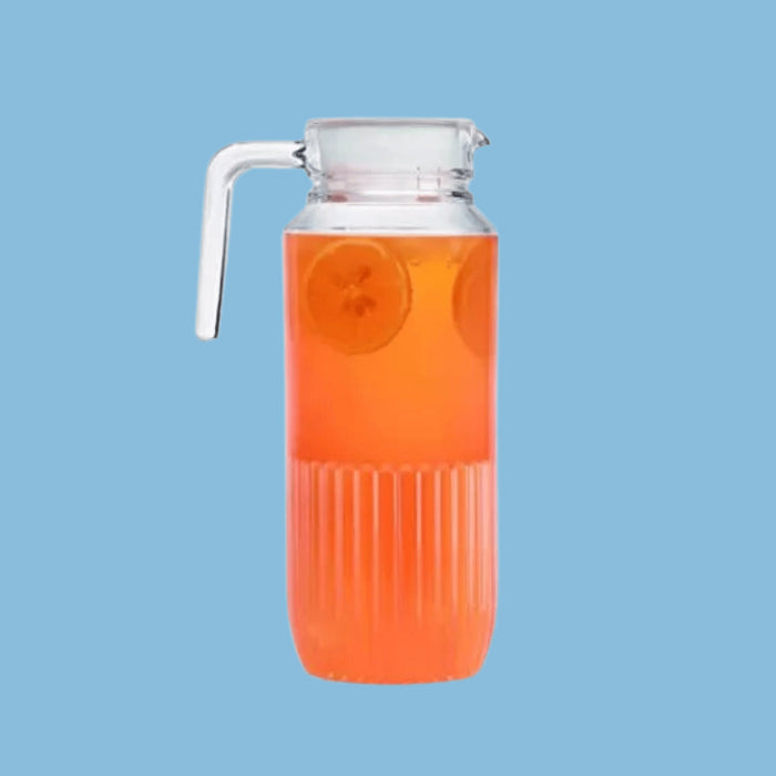 Luminarc 1.3 Litre Gridz Glass Juice/Water Jug - Colorless - KWT Tech Mart