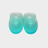 Luminarc 4 Pcs Of Short Frost Juice/Water Glasses - Ice Blue - KWT Tech Mart