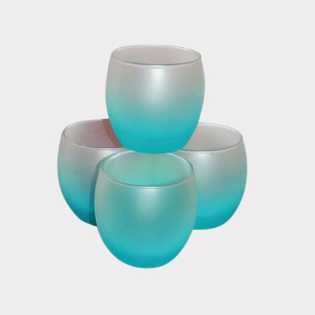 Luminarc 4 Pcs Of Short Frost Juice/Water Glasses - Ice Blue - KWT Tech Mart