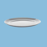 Luminarc 6 Pieces Round Plain Design Dinner Plates - Grey - KWT Tech Mart
