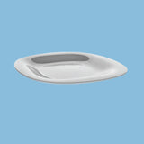 Luminarc 6 Pieces Square Plain Bowl Soup Plates - Grey - KWT Tech Mart