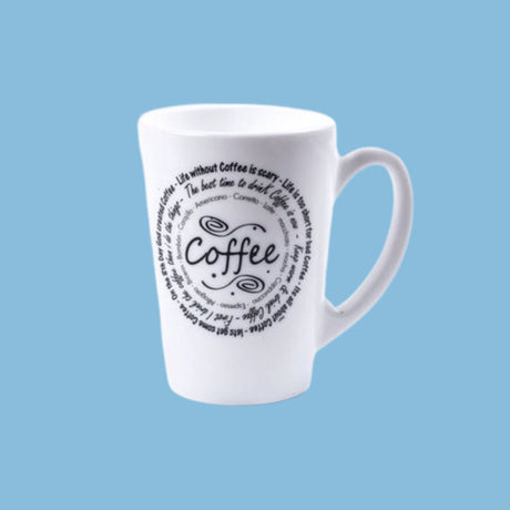Luminarc 6 Pieces Of Tea Coffee Mug Cups - White - KWT Tech Mart