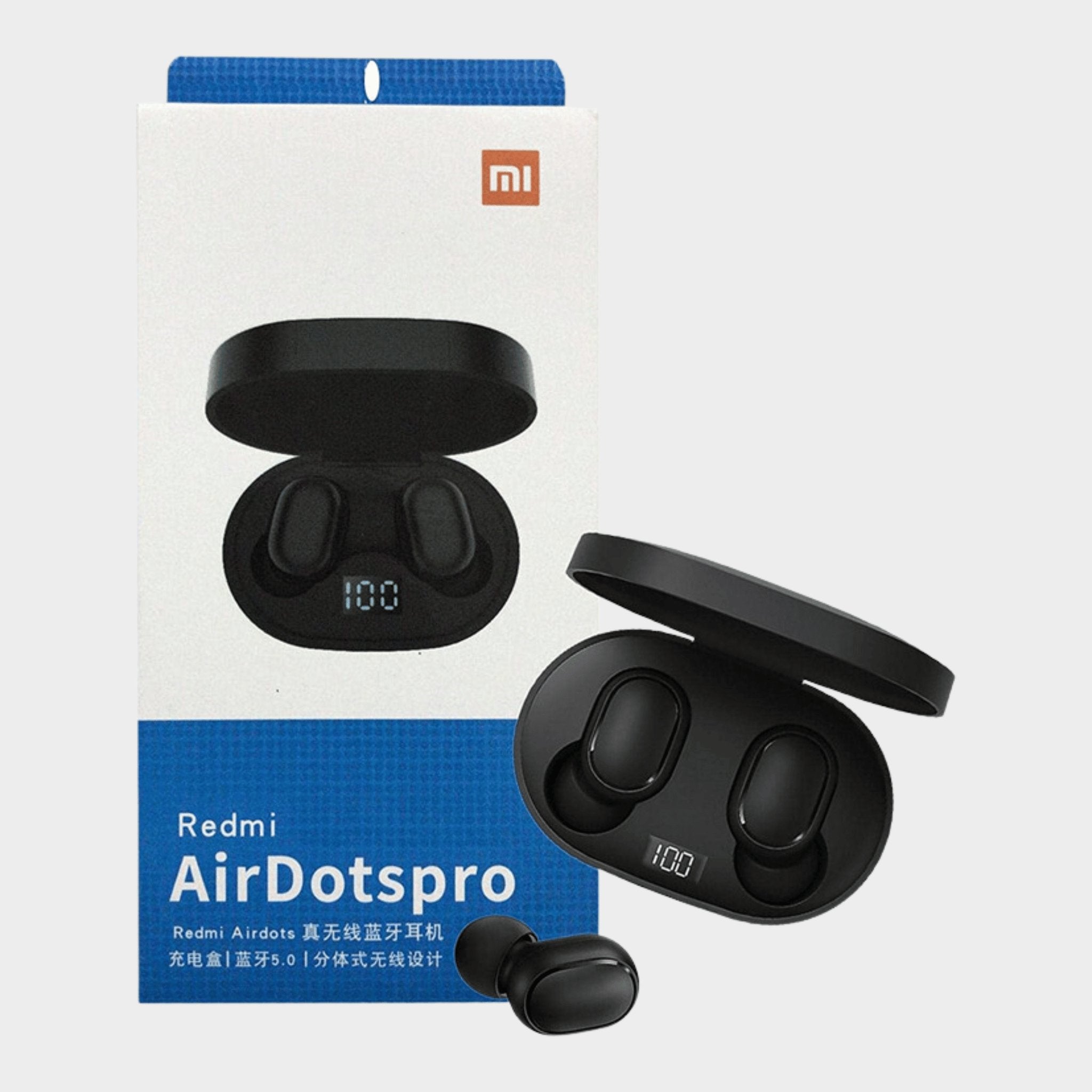 Mi Xiaomi Redmi AirDots Pro Wireless LED Earbuds Black