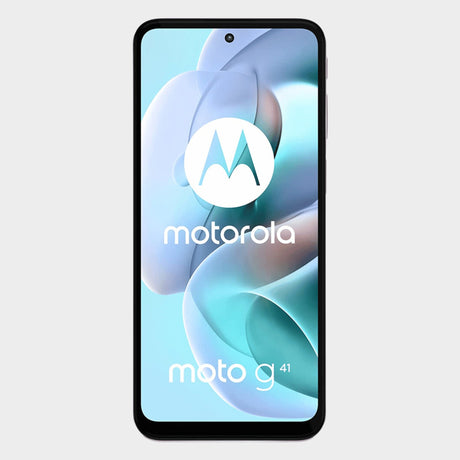 Motorola Moto G41 - 6.4" 6GB RAM 128GB ROM 48MP, Zinc Silk  - KWT Tech Mart