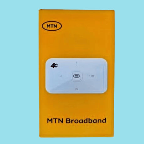 MTN MiFi/WiFi with Power Bank, Sim Card and free 30GB, White  - KWT Tech Mart