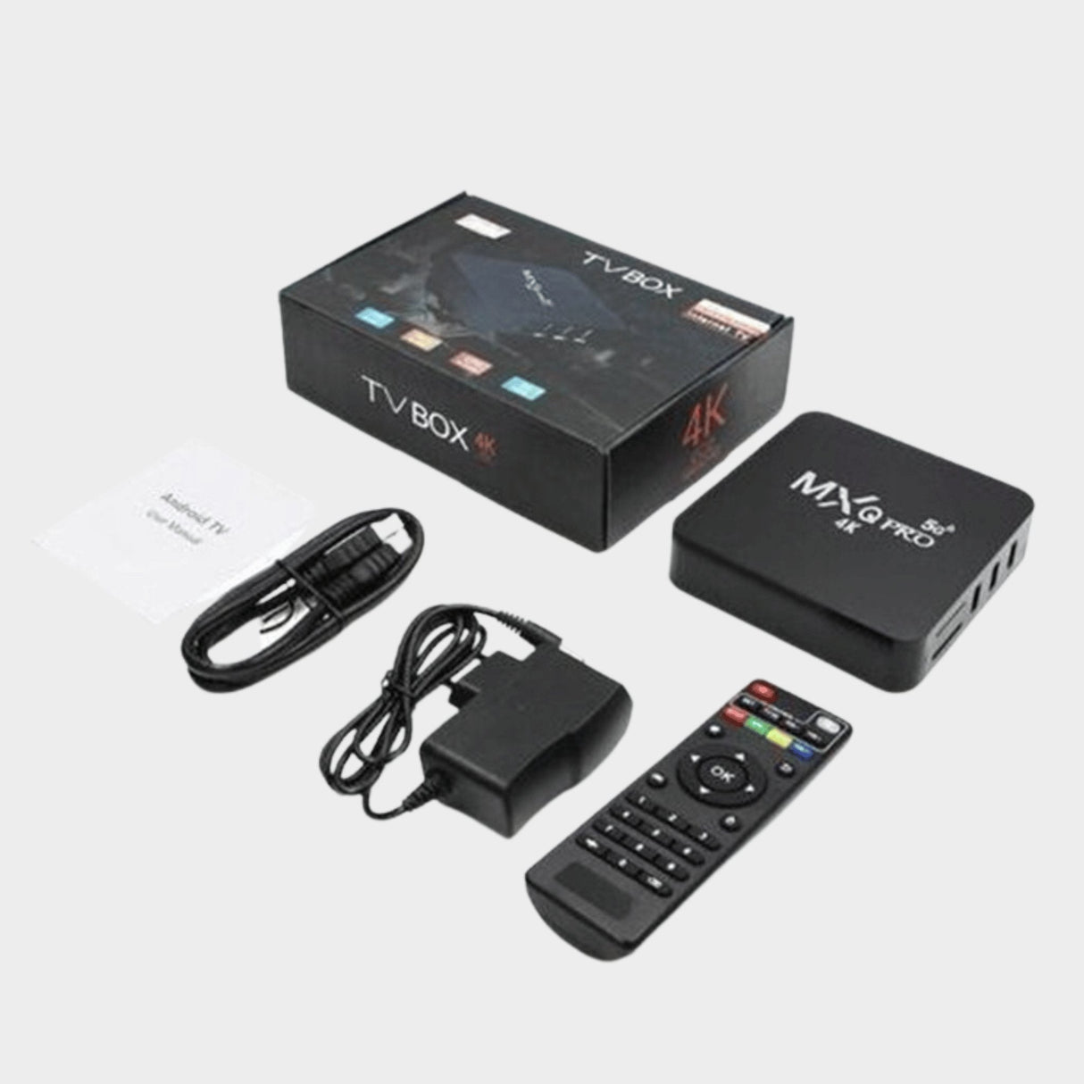 Mxq Pro Android Tv Box 5G 4K 2GB/16GB – Black
