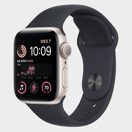 New Apple Watch SE (GPS, 44mm) – Space Grey Aluminium Case - KWT Tech Mart
