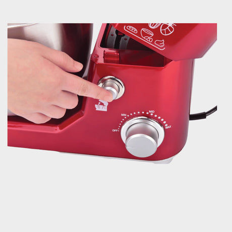 Newal N5L Stand mixer WL 3533, Red / Silver - KWT Tech Mart